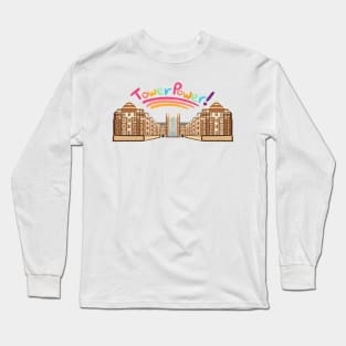 Wellesley College Tower Power! Long Sleeve T-Shirt